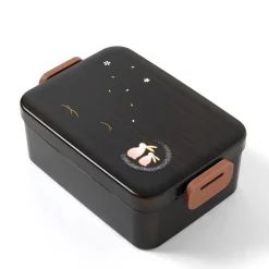 Maki-e Rabbit Wide Bento Box