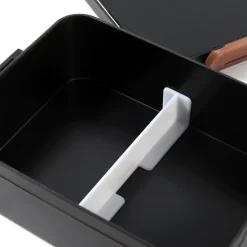 Maki-e Rabbit Wide Bento Box