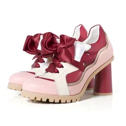 MAYLA Cardcaptor Sakura Iconique Heel Sneakers Ribboned Rose