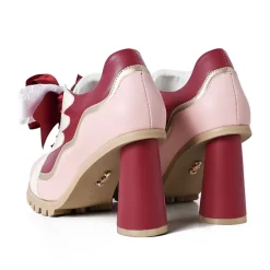 MAYLA Cardcaptor Sakura Iconique Heel Sneakers Ribboned Rose