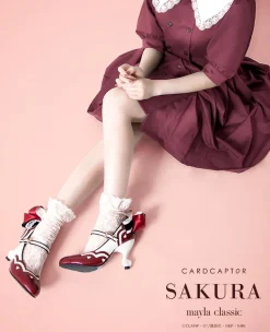 MAYLA Cardcaptor Sakura Iconique Shoes Objet Pumps Rocket Beat