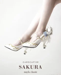 MAYLA Cardcaptor Sakura Iconique Shoes Objet Pumps Clear