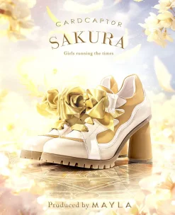 MAYLA Cardcaptor Sakura Iconique Heel Sneakers Angel Crown