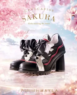 MAYLA Cardcaptor Sakura Iconique Heel Sneakers Academic Nocturne