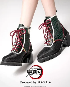 MAYLA Demon Slayer: Kimetsu no Yaiba Iconique Shoes Objet Boots Tanjiro Kamado