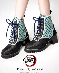 MAYLA Demon Slayer: Kimetsu no Yaiba Iconique Shoes Objet Boots Muichiro Tokito
