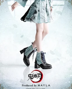 MAYLA Demon Slayer: Kimetsu no Yaiba Iconique Shoes Objet Boots Muichiro Tokito