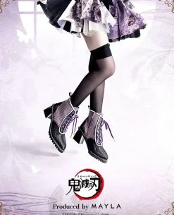 MAYLA Demon Slayer: Kimetsu no Yaiba Iconique Shoes Objet Boots Shinobu Kocho