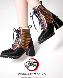 MAYLA Demon Slayer: Kimetsu no Yaiba Iconique Shoes Objet Boots Giyu Tomioka