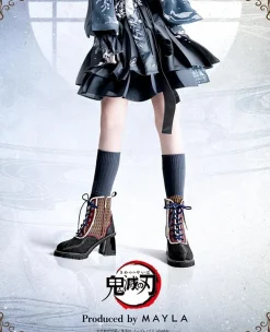 MAYLA Demon Slayer: Kimetsu no Yaiba Iconique Shoes Objet Boots Giyu Tomioka