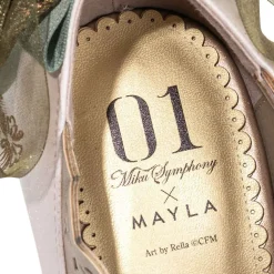 MAYLA Hatsune Miku Symphony Iconique Shoes Objet Pumps [Miku Symphony]