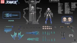 Mecha Angel Series Black Swan Elysia 1/12 Scale Action Plastic Model Kit