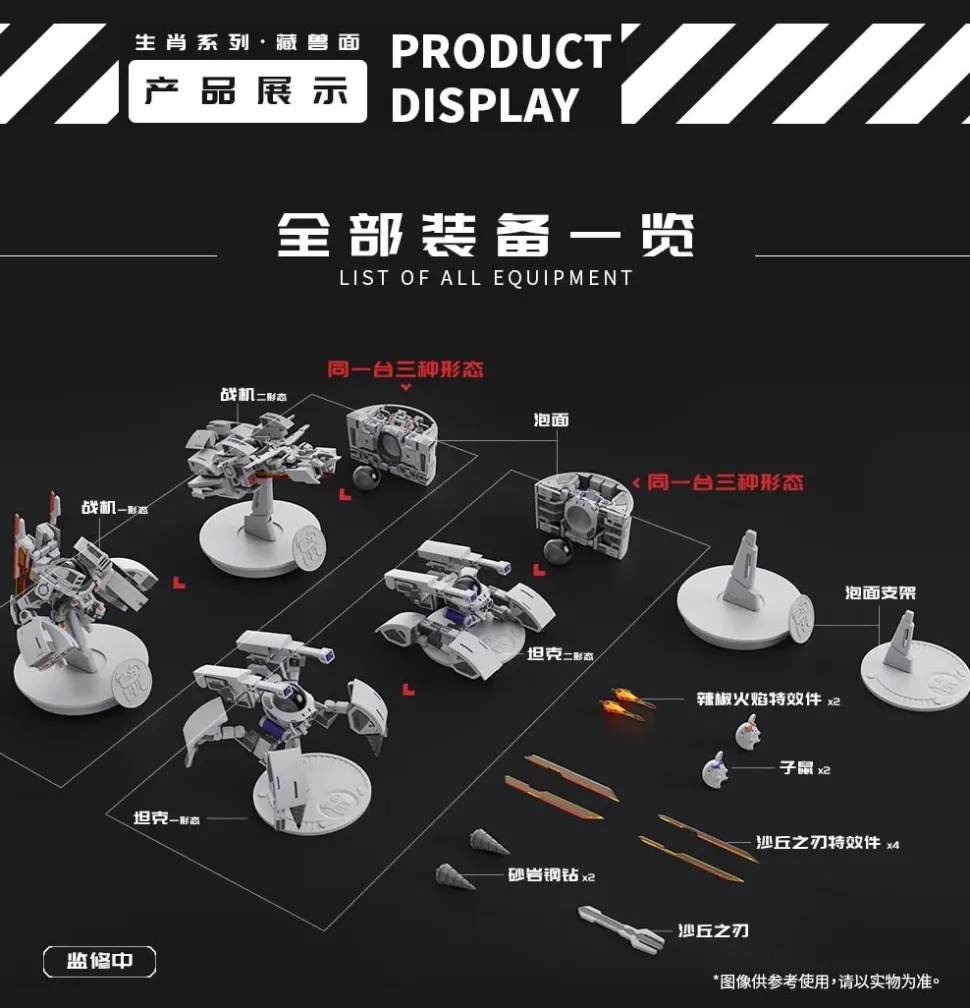 Mecha Beast in Cup Noodle Zodiac Mecha Series Rat Non-Scale Plastic Model Kit