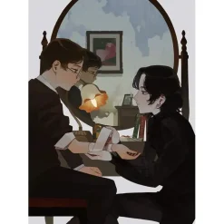 Melancholy Red: Kaworu Nakano Works & Coloring Technique