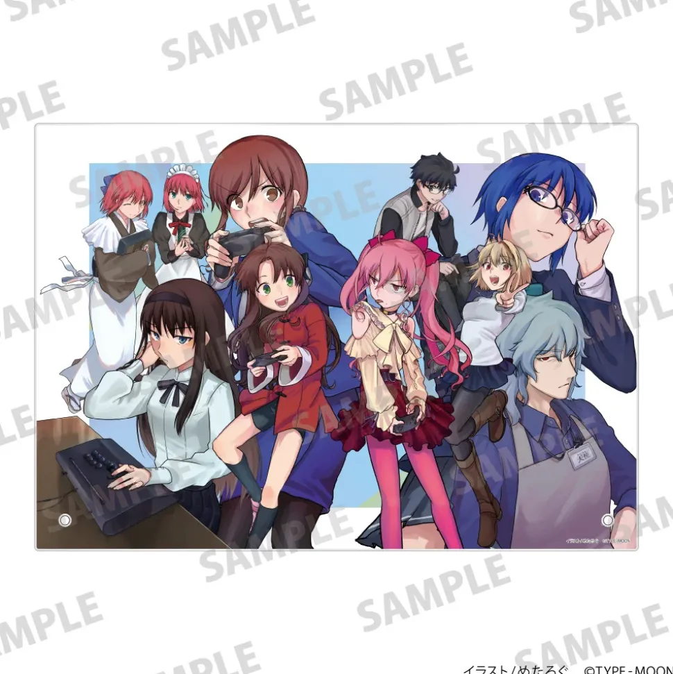 MELTY BLOOD: TYPE LUMINA Piece in Paradise Acrylic Artboard (Re-run)