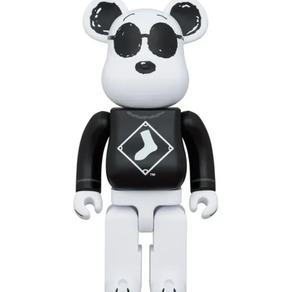 MLB × PEANUTS BE@RBRICK Snoopy(White Sox) 1000%