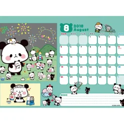 Mochi Mochi Panda 2018 Calendar