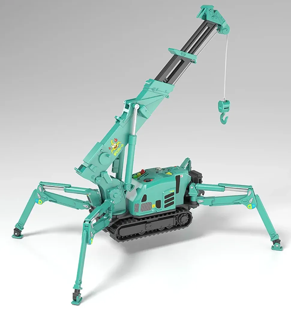 Moderoid Maeda Seisakusho Spider Crane (Green) (Re-run)