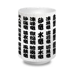 Monster Hunter Kanji Icon Japanese-style Tea Cup Special 5 Tribes