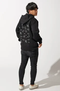 Monster Hunter Rise Gorogoro Otomo Line Art Hoodie