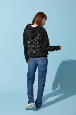 Monster Hunter Rise Gorogoro Otomo Line Art Hoodie