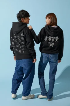 Monster Hunter Rise Yukai na Hunter Line Art Hoodie