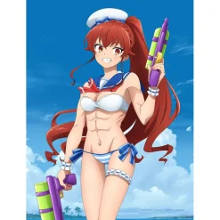 Mushoku Tensei: Jobless Reincarnation II W Suede B2 Tapestry Eris: Marine Sailor Swimsuit Ver.