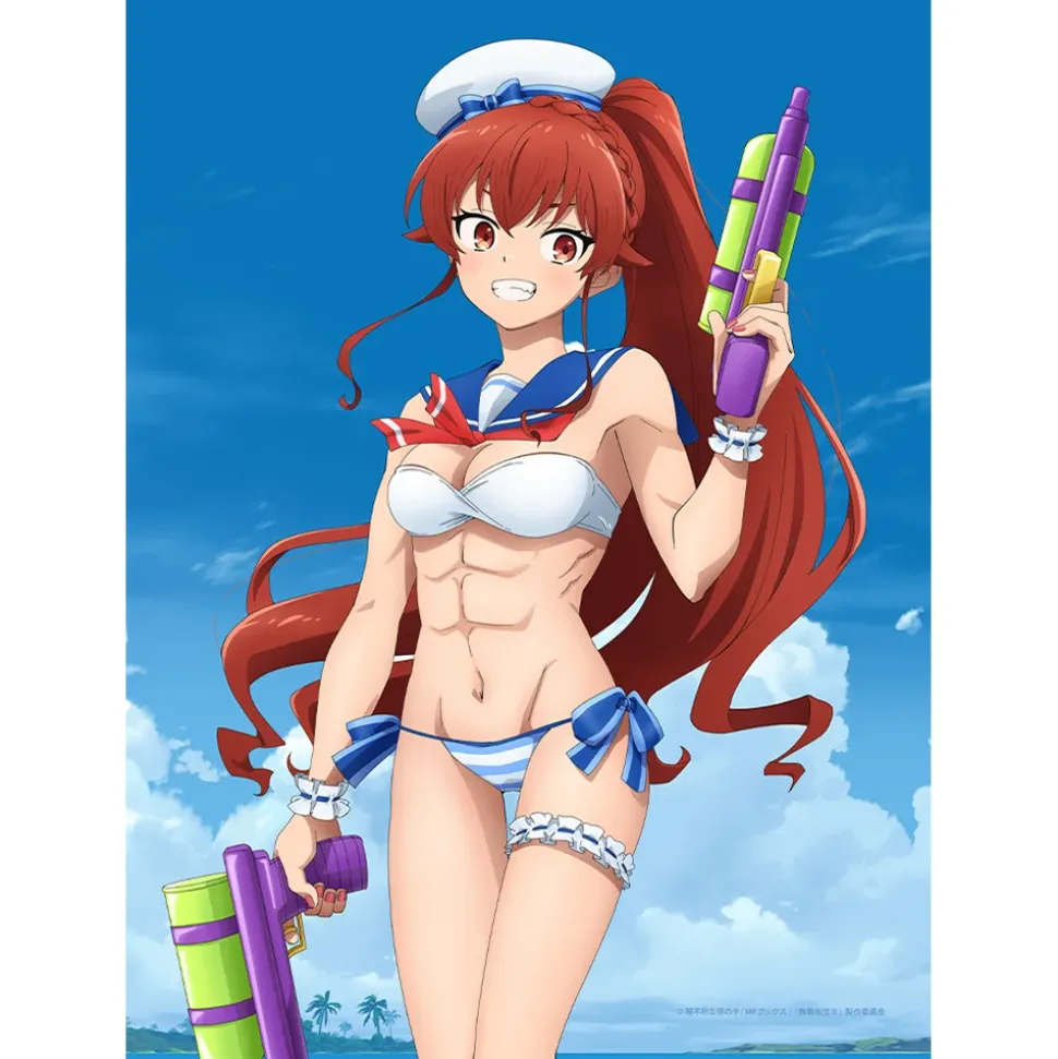 Mushoku Tensei: Jobless Reincarnation II W Suede B2 Tapestry Eris: Marine Sailor Swimsuit Ver.