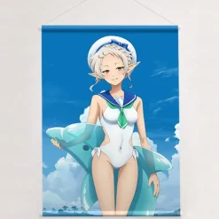 Mushoku Tensei: Jobless Reincarnation II W Suede B2 Tapestry Sylphiette: Marine Sailor Swimsuit Ver.