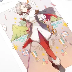 Musketeer Girl Postcards