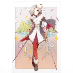 Musketeer Girl Postcards