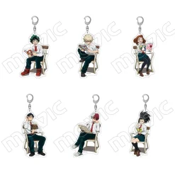 My Hero Academia Autumn Reading Full Body Acrylic Keychain Collection