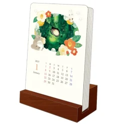My Neighbor Totoro Kasanaru 2023 Desktop Calendar