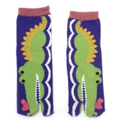 Nagomi Modern Women's Alligator Tabi Socks
