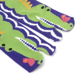 Nagomi Modern Women's Alligator Tabi Socks