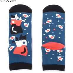 Nagomi Modern Women's Cat Socks