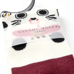 Nagomi Modern Women's Tabi Socks - Manekineko Ver. 2