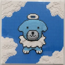 Nanoblock Shibuya Pixel Art Artist Works: Ichio Otsuka Relief