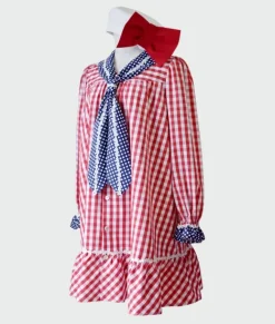 Neb aaran do Propeller Beret (White x Red)