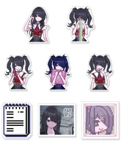 Needy Streamer Overload Flake Stickers