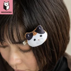 NEKONOBA Plush Hair Clip