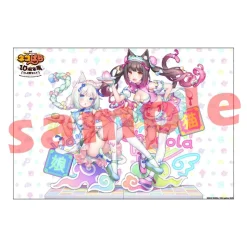 Nekopara 10th Anniversary Exhibition in Ueno Marui B2 Tapestry 02