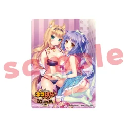 Nekopara 10th Anniversary Exhibition in Bashamichi Acrylic Trading Card Box Set