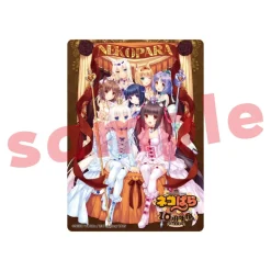 Nekopara 10th Anniversary Exhibition in Bashamichi Acrylic Trading Card Box Set