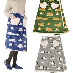 Nemu Nemu Animals Printed Wrap Skirt Blanket Series