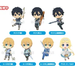 Nendoroid Plus: Sword Art Online: Alicization Collectible Keychains Box Set