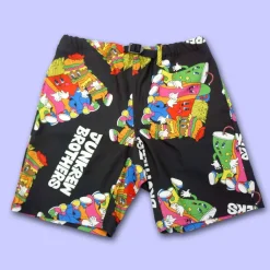 NEUZZZ JUNKREW BROS. All-Over Print Shorts