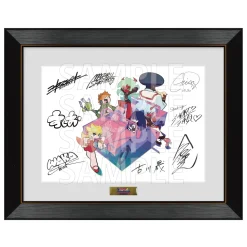 New Panty & Stocking with Garterbelt Reproduction Art Print w/ Printed Autograph