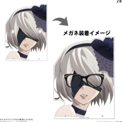 NieR: Automata Ver 1.1a Character Glasses Stand 2B