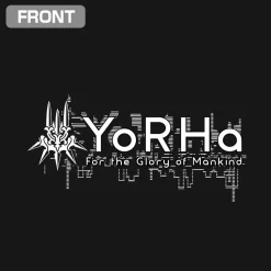 NieR: Automata Ver 1.1A YoRHa Corps Dry Hoodie Black